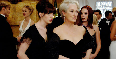 Anne Hathaway, Meryl Streep and Emily Blunt