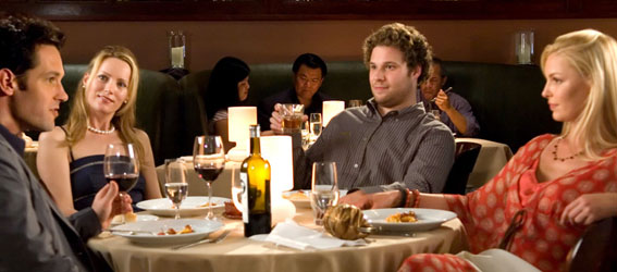 Paul Rudd, Leslie Mann, Seth Rogan and Katherine Heigl