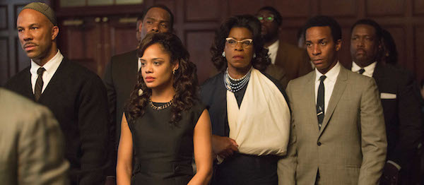 Common, Colman Domingo, Tessa Thompson, Lorraine Toussaint, Andre Holland and Wendell Pierce in Selma