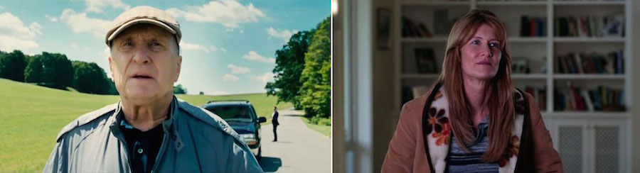 Supporting Nominees Robert Duvall and Laura Dern...who played father and daughter in 1992's Rambling Rose, which brought Dern her only other nomination.