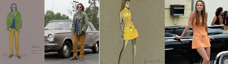 Inherent Vice, from sketch to screen.
