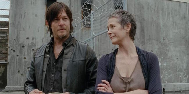 Norman Reedus and Melissa McBride on The Walking Dead. They play fan favorites Daryl and Carol. Daryl was created specifically for the show, and Carol died long ago in the comic book. Both are still alive on the show...or were as of the season ending cliffhanger in which an as-yet-unknown character was killed.